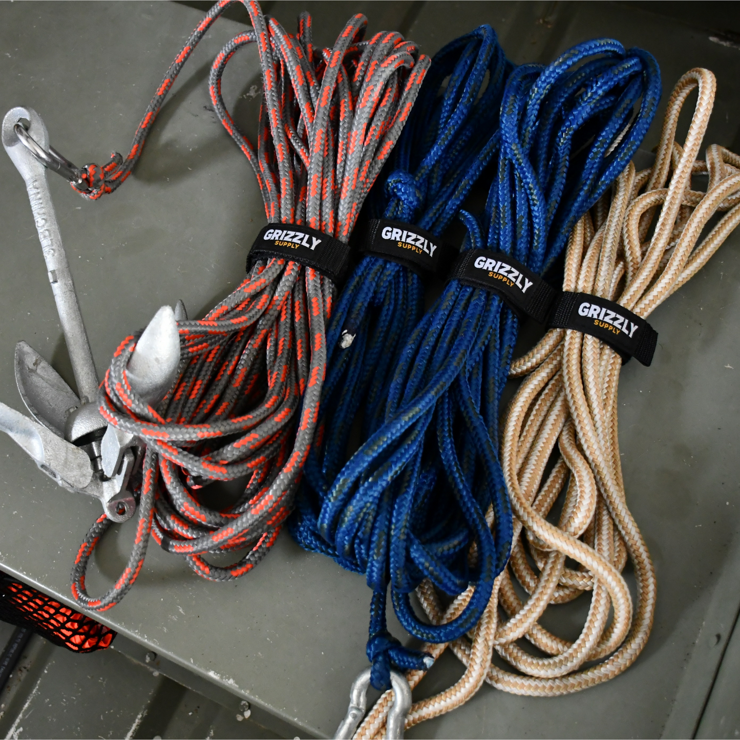 12" Black Hook and Loop Bundle Strap 3/pk