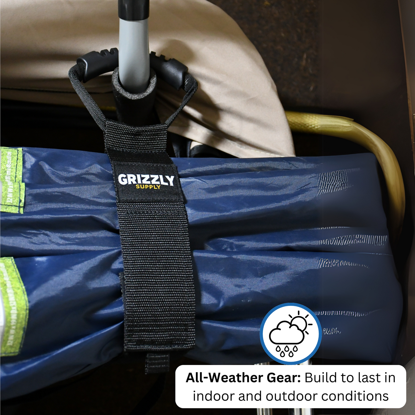 22" Black Carry Strap with Handle 1/pk