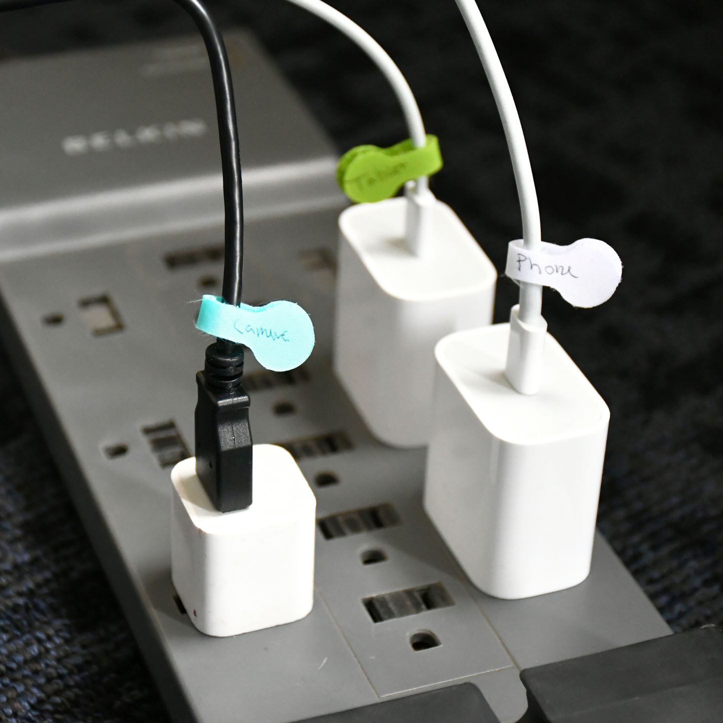 Assorted Color Mini Cable Label 20/pk