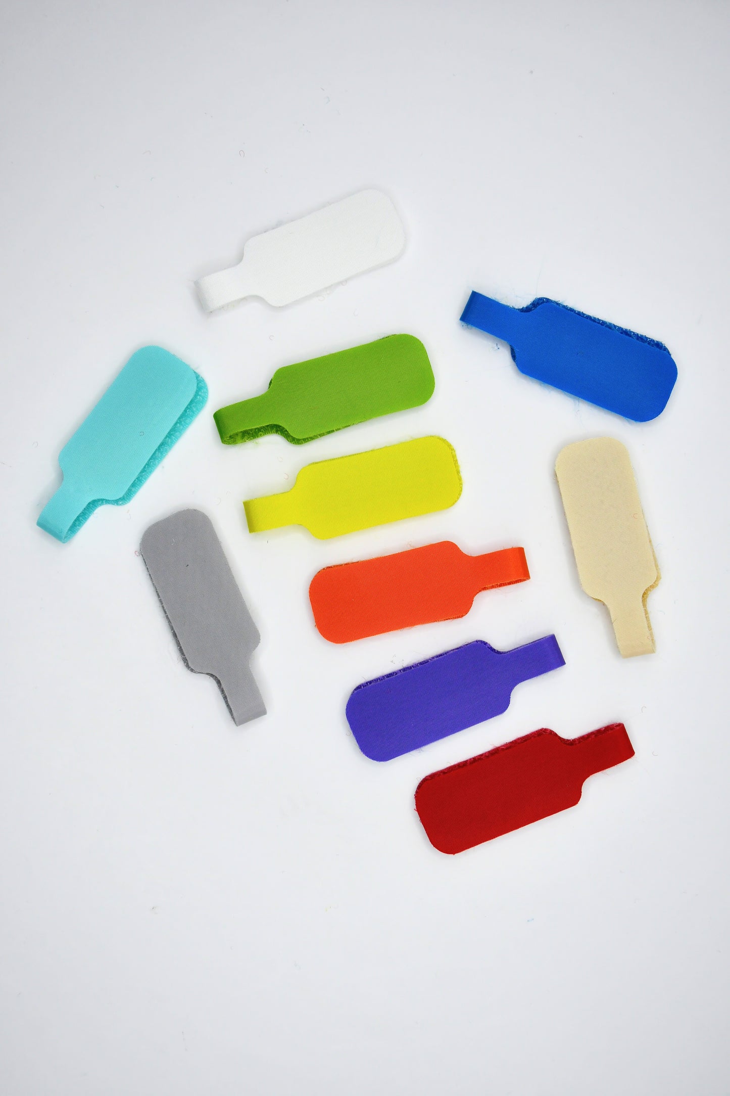 Assorted Color Medium Cable Label 10/pk