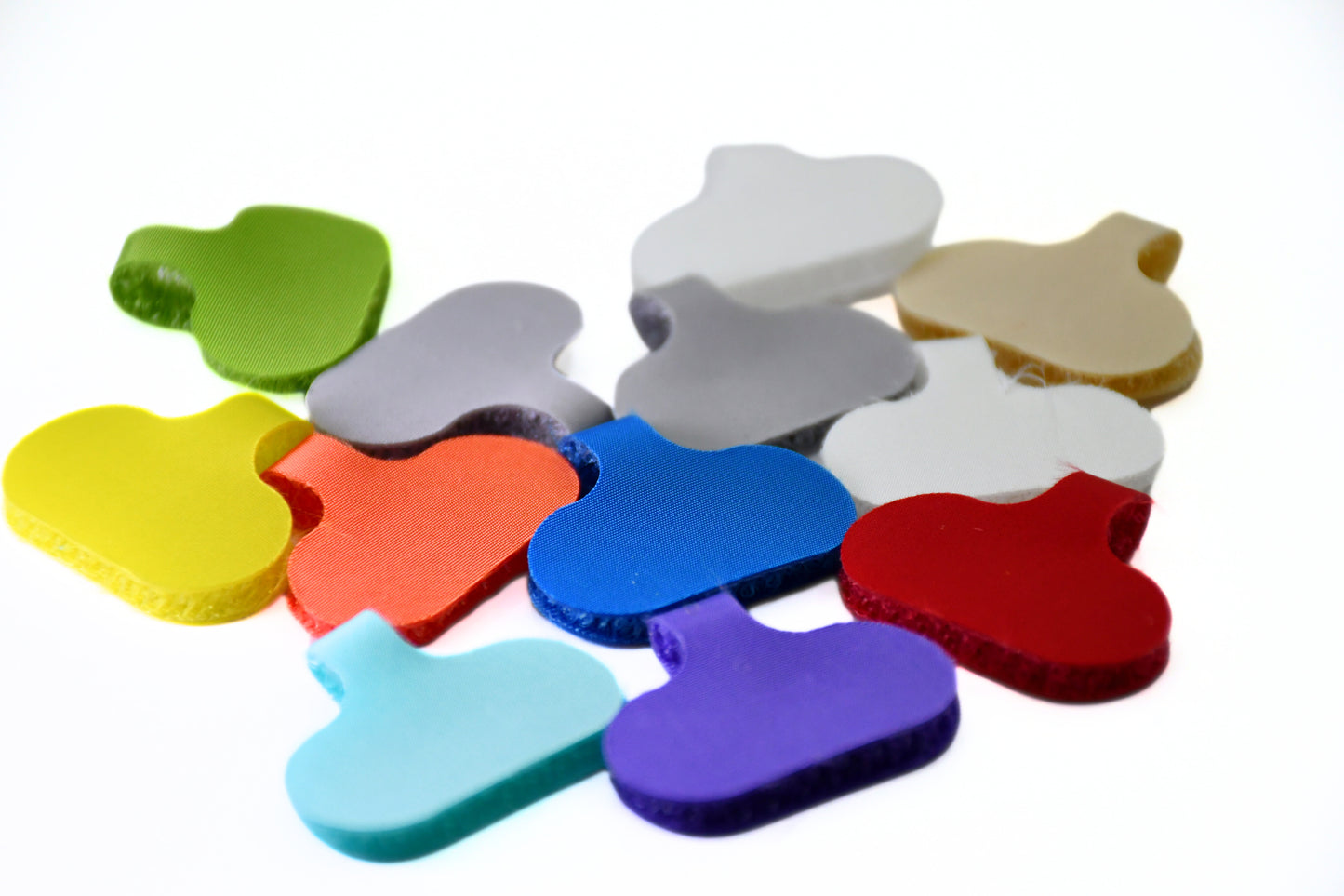 Assorted Color Small Cable Label 12/pk