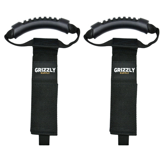 17" Black Carry Strap with Handle 2/pk