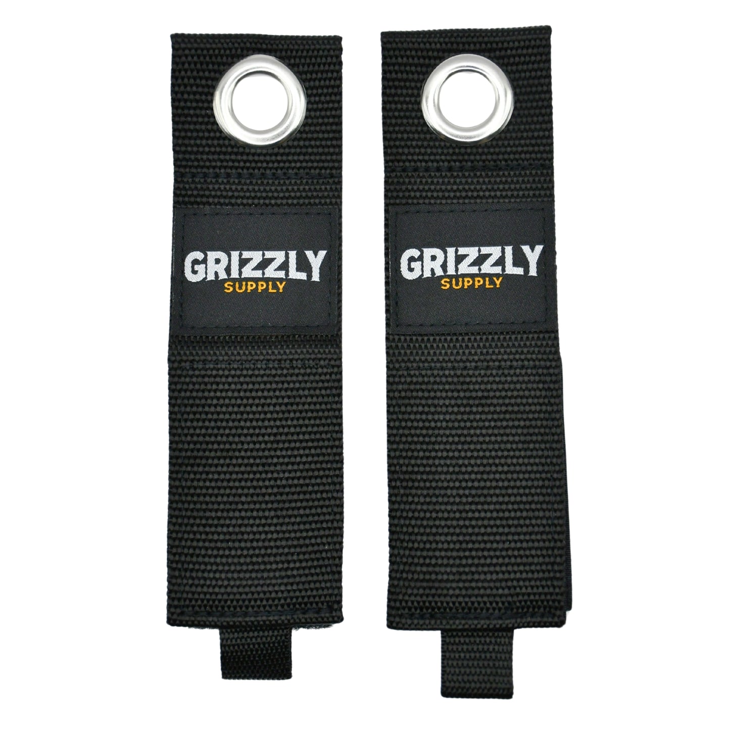 13" Black Hook and Loop Storage Strap 2/pk