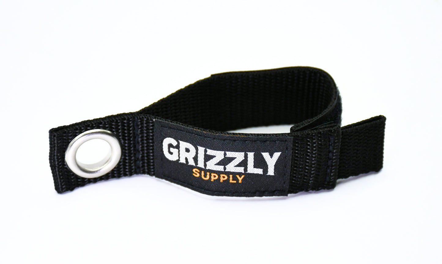 7" Black Hook and Loop Storage Strap 4/pk