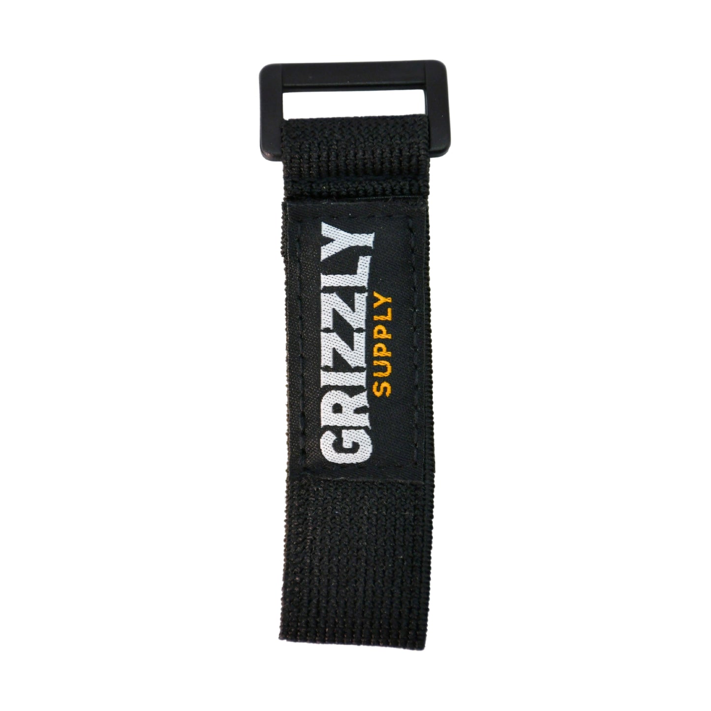 6" Black Stretch Strap 6/pk