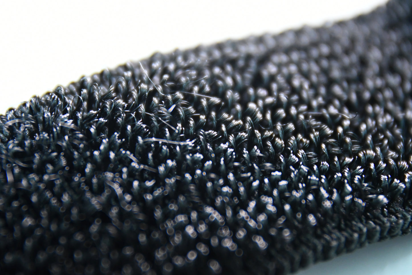 6" Black Stretch Strap 6/pk
