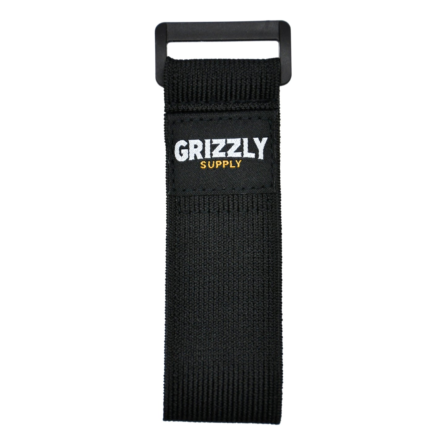 9" Black Stretch Strap 5/pk