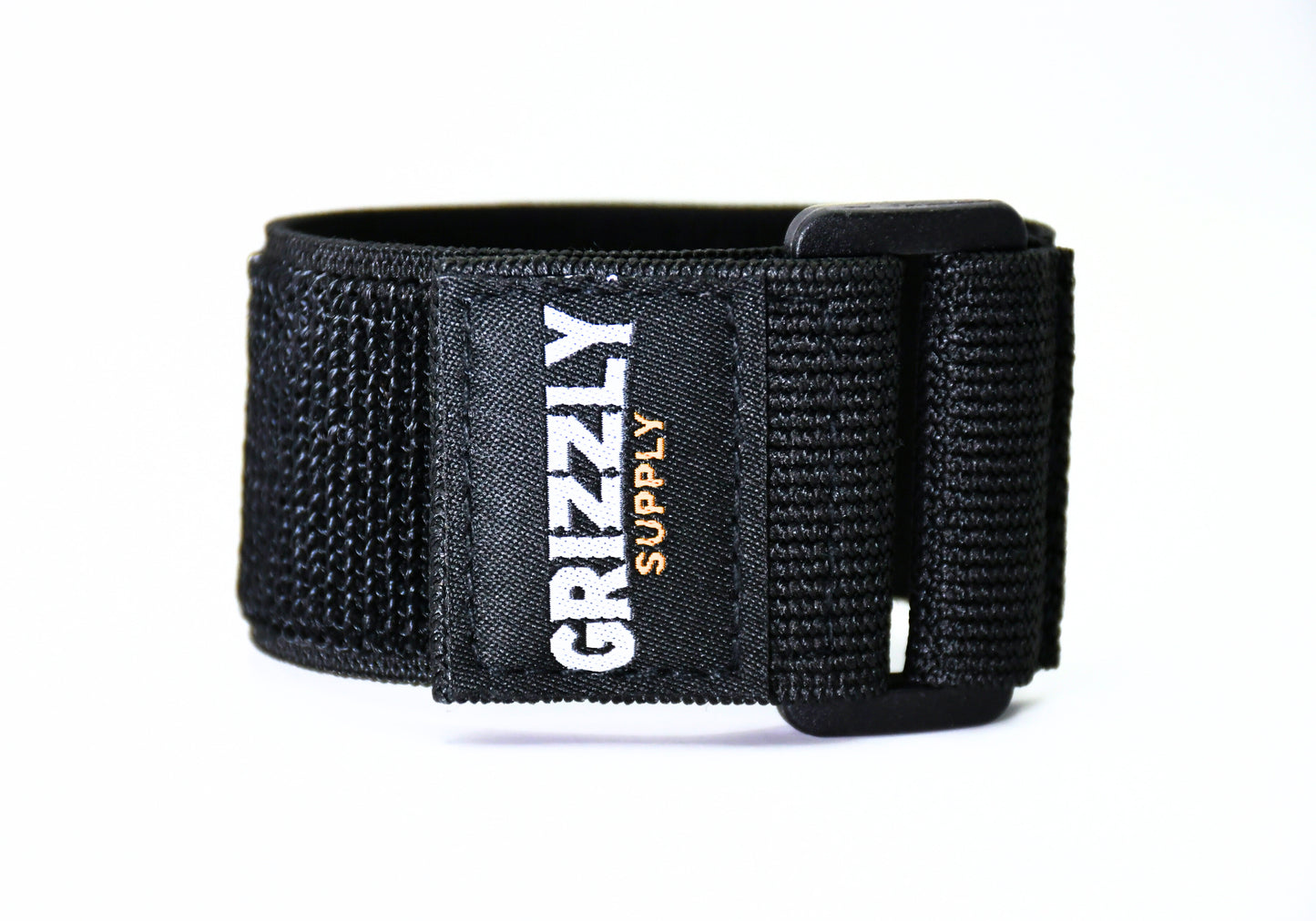 9" Black Stretch Strap 5/pk