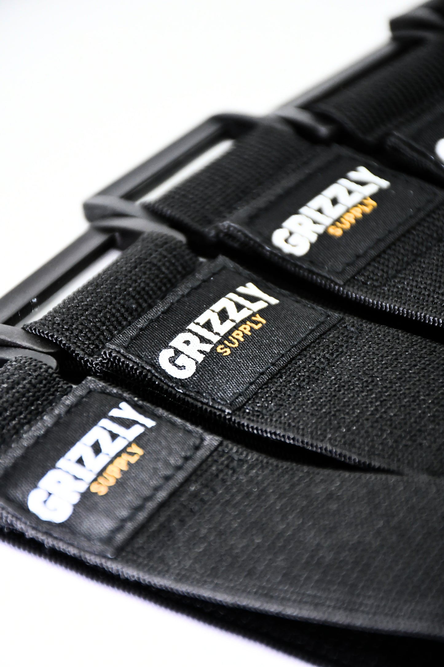 9" Black Stretch Strap 5/pk