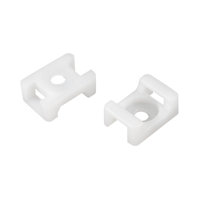 #6 Screw Natural Saddle Mount 100/bag