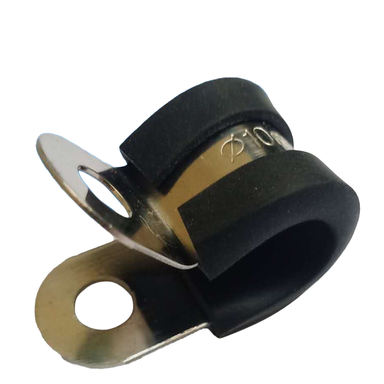 Rubber-Lined Stainless Steel P-Clamp 100/bag