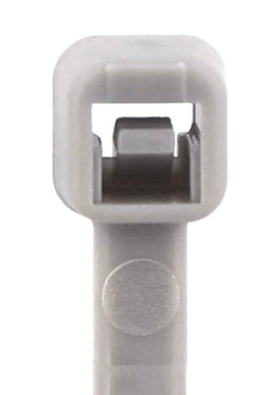 8" 50lb Gray Cable Tie 100/bag