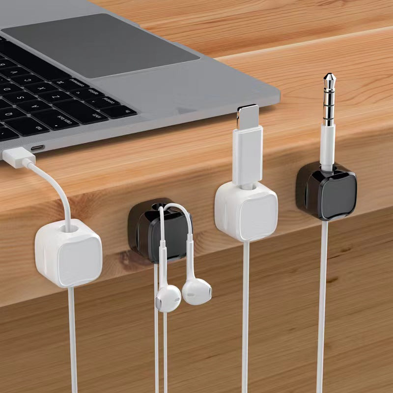 How Do I Keep Cables Off the Floor? The Magnetic Cable Holder Solution for Desks & Nightstands