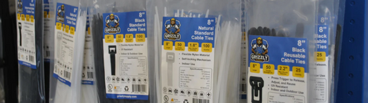Meet Grizzly Supply: One of the Best Retail Cable Tie Brands You Can Buy