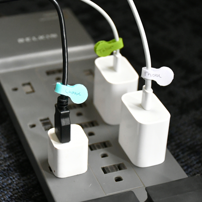 Assorted Color Mini Cable Label 20/pk
