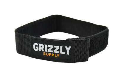 12" Black Hook and Loop Bundle Strap 3/pk