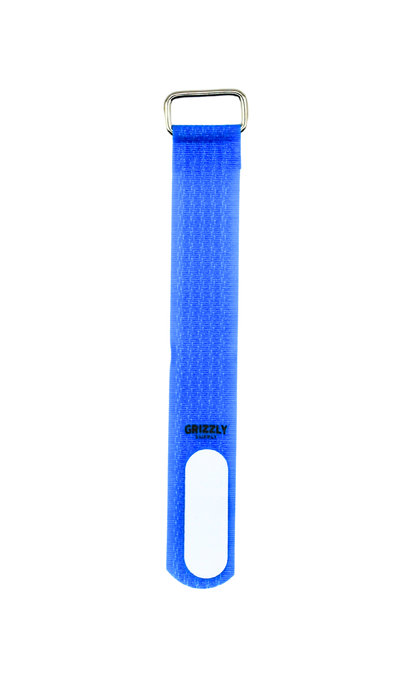 5" Blue Hook and Loop Cinch Strap 10/pk
