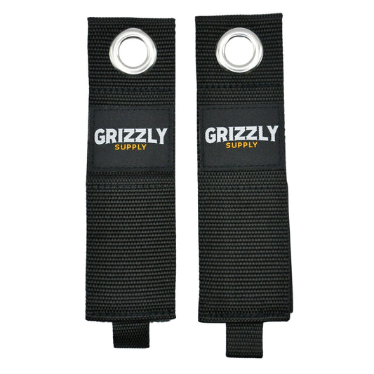 13" Black Hook and Loop Storage Strap 2/pk