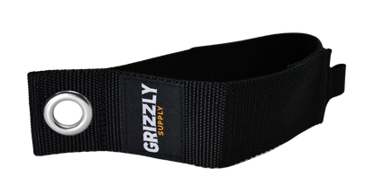 17" Black Hook and Loop Storage Strap 2/pk