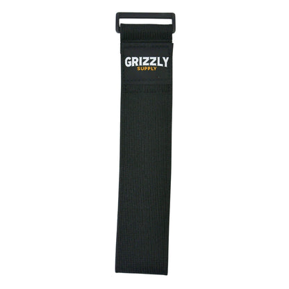 18" Black Stretch Strap 3/pk