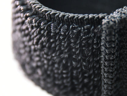 6" Black Stretch Strap 6/pk