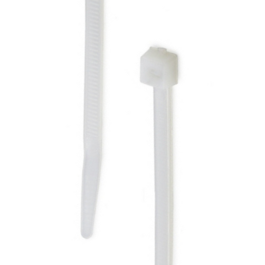 8" 40lb Natural Intermediate Cable Tie 100/bag