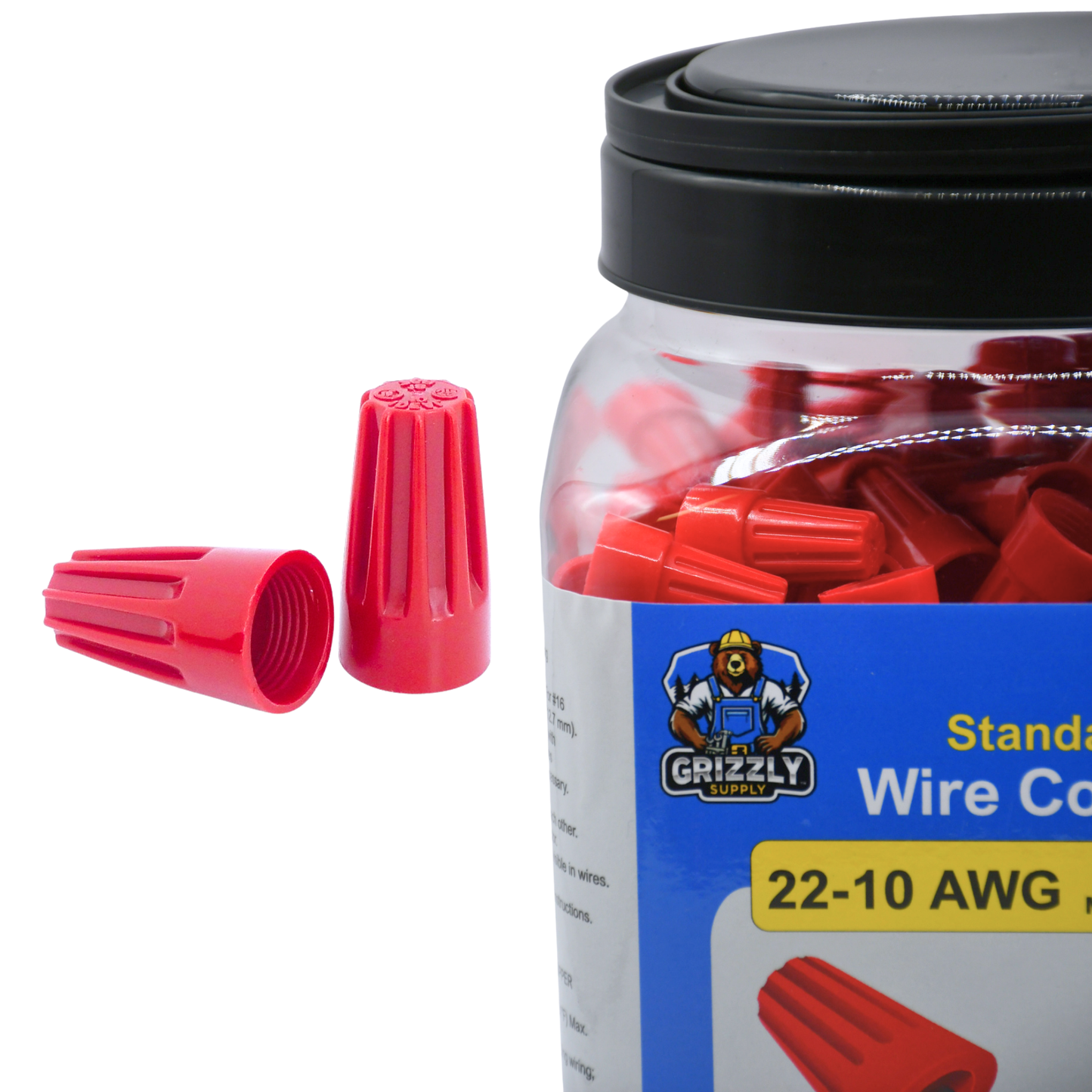 Standard Red Screw-On Wire Connector 18-10 400/bag