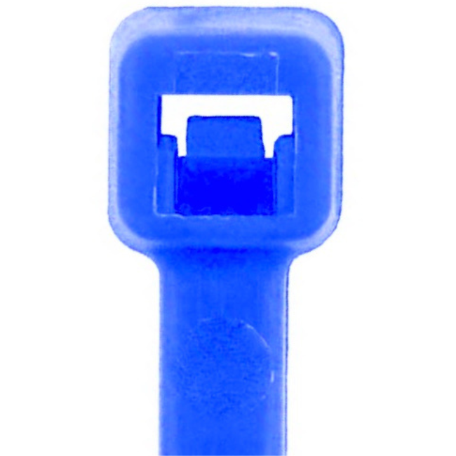 14" 50lb Blue Cable Tie 100/bag